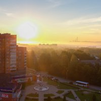 в 6 часов утра (первая моя панорама) :: Максим Шоркин