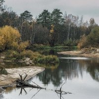Мещёра. Река Пра в среднем течении осенью. :: Игорь Олегович Кравченко