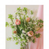 Тюльпаны с цветами сливы :: Ольга Бекетова
