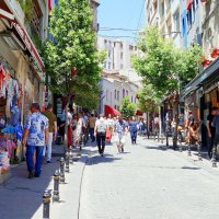 Узкие улочки в Стамбуле :: Зинаида Каширина
