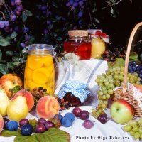 Большой натюрморт с фруктами :: Ольга Бекетова
