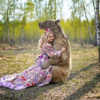 Маша и Медведь :: Ирина Кулага
