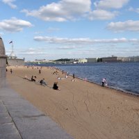 Пляж Петропавловской (Санкт-Петербургской) крепости :: And I go