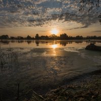 Утро на реке Дубне. :: Виктор Евстратов