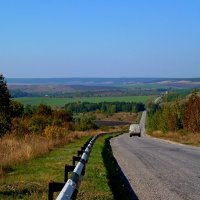 Дорога в природный памятник села Лох :: Лидия Бараблина