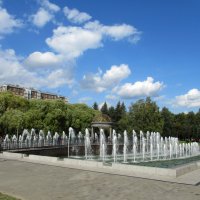Большой фонтан в Любашинском саду :: Елена Павлова (Смолова)