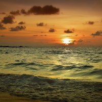 Закат на Андамандском море :: Ольга Соколова