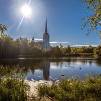 Осень .Волга. ЯРОСЛАВЛЬ. :: юрий макаров