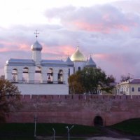 Вечер после дождя у новгородского кремля :: Светлана Z.