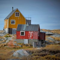 Повседневная жизнь гренландской деревушки :: Милана Гиличенски 