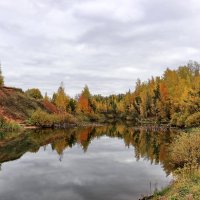 Золотая осень нахмурилась :: Сергей Пиголкин