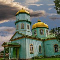 Деревянная церковь в Белоруссии :: Игорь Сикорский