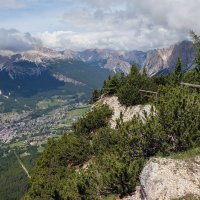 Доломитовые Альпы. Кортина д'Ампеццо. Вид с горы Фалория :: Надежда Лаптева