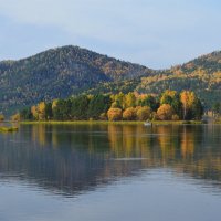 Осень на Енисее :: Татьяна Соловьева