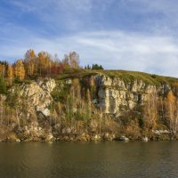 Скалы на Сылве близ с.Каширино :: Алексей Сметкин