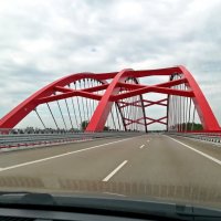 Мост,  по автобану в Польше :: veera v