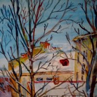 Мой рисунок "Зима". (Санкт-Петербург). :: Светлана Калмыкова