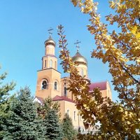 Наша сила в вере...Осень у Храма Святителя Николая... :: Андрей Хлопонин