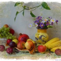 Цветы и фрукты :: Nina Yudicheva