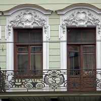 Балкон с вензелем (Санк-Петербург) :: Ольга И
