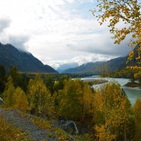 Осень в долине Катуни. :: Валерий Медведев