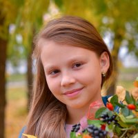 4 осенний портрет для выпускной фотокниги 4 класс :: Ольга Егорова