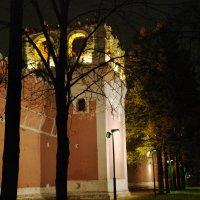 Ночные стены  Донского монастыря :: Артемий 