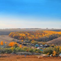 Осень в деревне :: Андрей Заломленков
