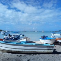 Лодки на берегу Карибского моря (Доминиканская республика) :: Анна 