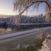 Ледостав на реке :: Владимир Чикота 