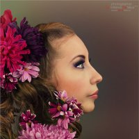 Девушка-цветок :: Наталья Дорофеева