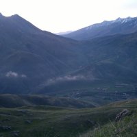 На рассвете в горах Осетии :: Георгий Оказов