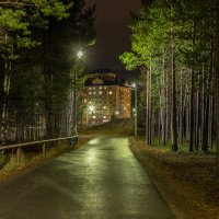 В вечернем парке :: Дмитрий Костоусов