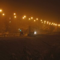 Город.Вечер.Снегопад... :: Владилен Панченко