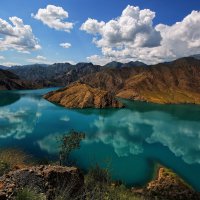 Меандры реки Нарын в Киргизии :: Leonid Petuhov 44