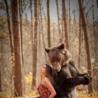 Маша и медвель :: Наталья Сидорова