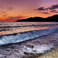 Закат на Эгейском море :: Лариса Терехова 