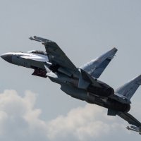 Су-35С под управлением Юрия Ващука :: Анастасия Косякова