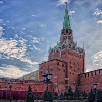 Троицкая башня Московского Кремля... :: марк 