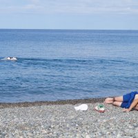 ещё одного тюленя выбросило на берег Черного моря. :: Серж Поветкин