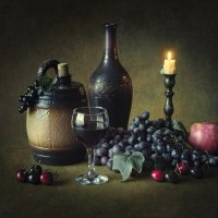 Вино и фрукты :: Нина Богданова