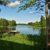 летним днём, берегом реки... :: Валентина. .