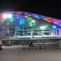 Олимпийский  ФИШТ стадион вечером! :: Виталий Селиванов 