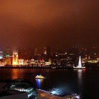 Шанхай. Набережная реки Хуанпу. :: Александр Чеботарь
