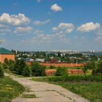 Панорама с территории Свято-Алексиевского  монастыря. :: Anatol L