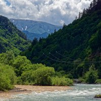 Слияние рек Кубань и Худес :: Дмитрий Емельянов