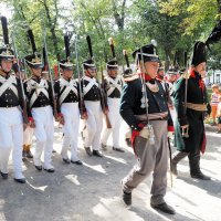 Шествие Русской армии по Тверскому бульвару. :: Евгений Седов