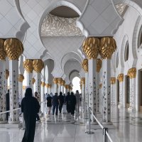 В мечете Шейха Зайда :: Светлана Карнаух