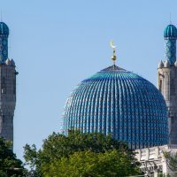 Купол и минареты Санкт-Петербургской соборной мечети :: Дарья Меркулова