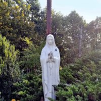 Статуя Девы Марии, Каунас, VI форт, холм крестов :: veera v